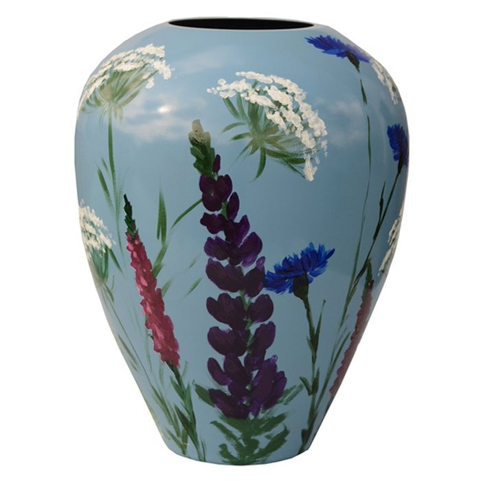 Kander M Feldblumenstrauß blau Ø27,5 x H35 cm