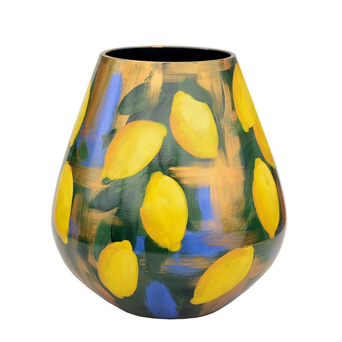 Tasman M zitronenblau Ø26 x H28 cm