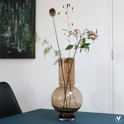 Sado groß taupe Ø25 x H50 cm