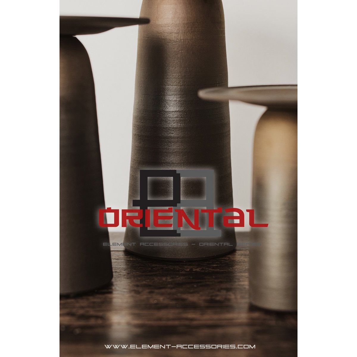 innovative, NewModern hohe Keramikvase East+West ULF35