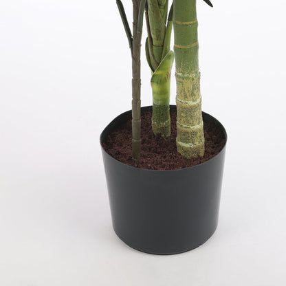 Areca-Palme Kunstpflanze - H150 x Ø100 cm - grün