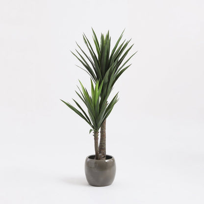 Künstliche Yucca-Pflanze – H120 x Ø60 cm – Grün