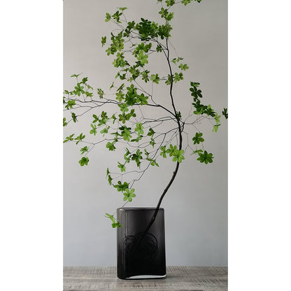 Glasvase asymmetrische Eichhörnchenform, Serie: BADEN