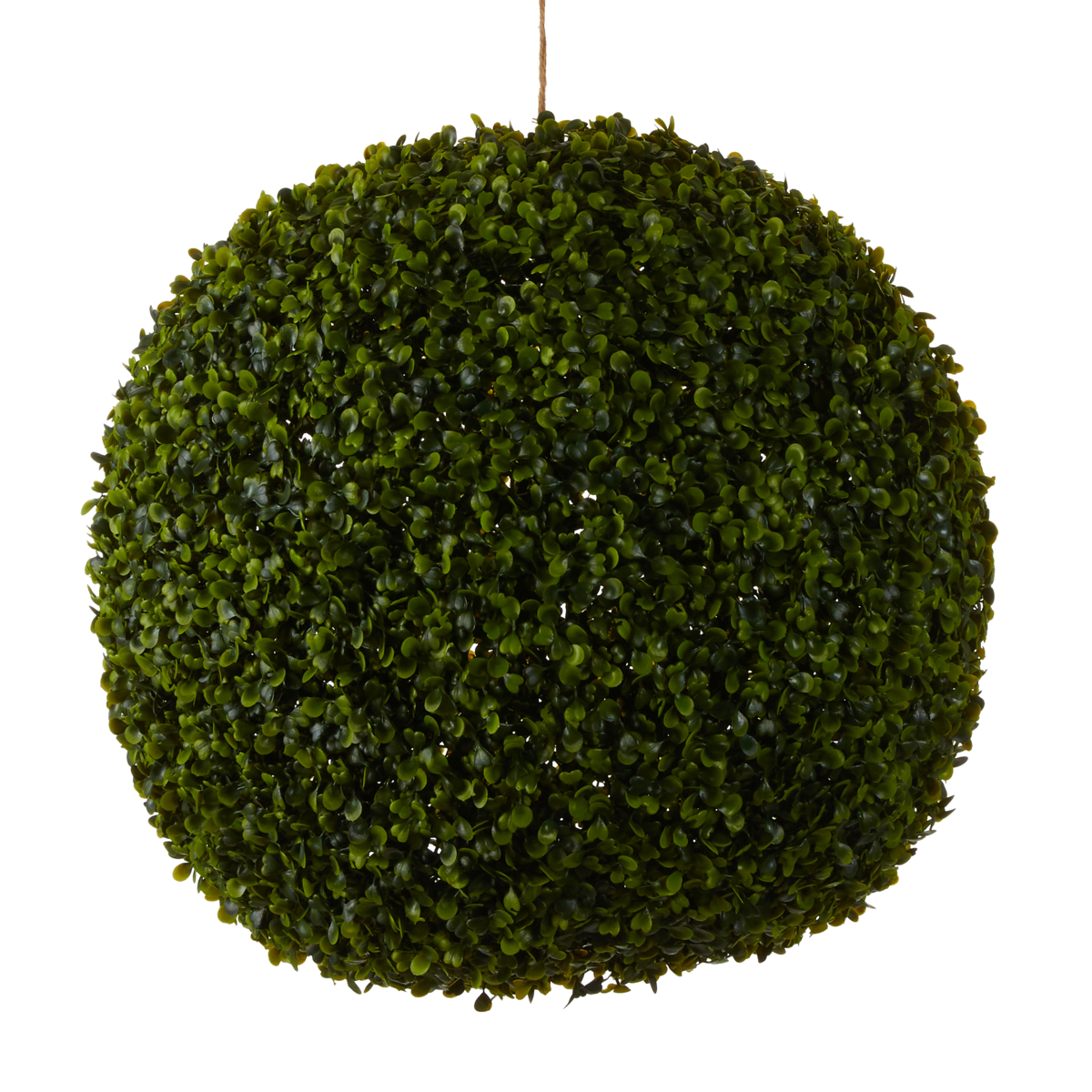 Künstliche Buchsbaumkugel zum Aufhängen im Freien – Ø45 cm – Grün