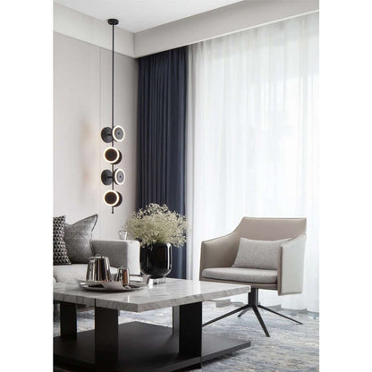 Moderne Glasvase mit ikonischem Design, Tintenblau, ZADAR 25IB, luxuriöses 9-mm-Glas