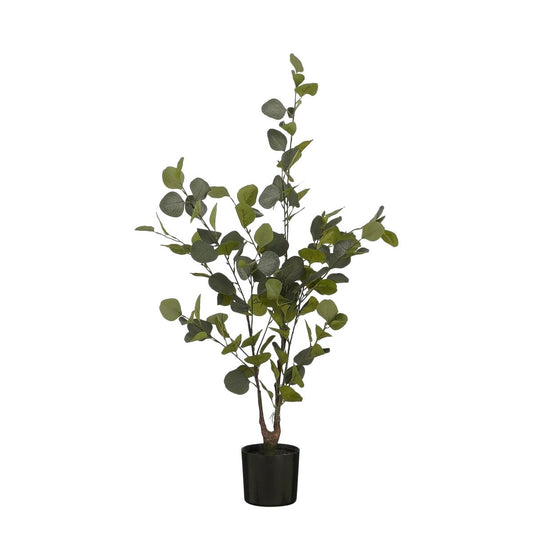 Künstliche Eukalyptuspflanze im Blumentopf – H95 x Ø55 cm – Grün