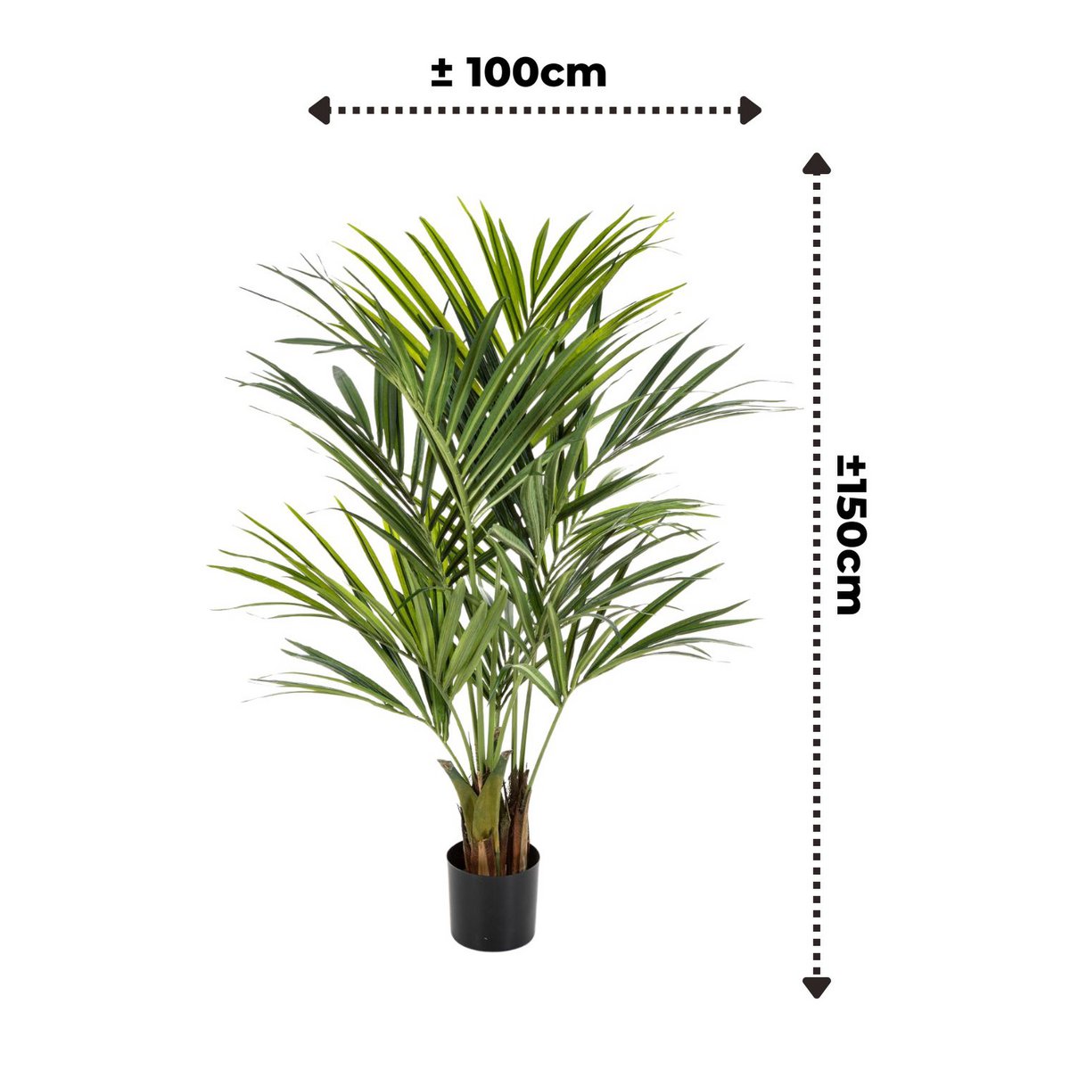 Künstliche Kentia-Palme 150 cm