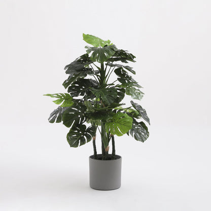 Künstliche Pflanze Monstera – H140 x Ø80 cm – Grün