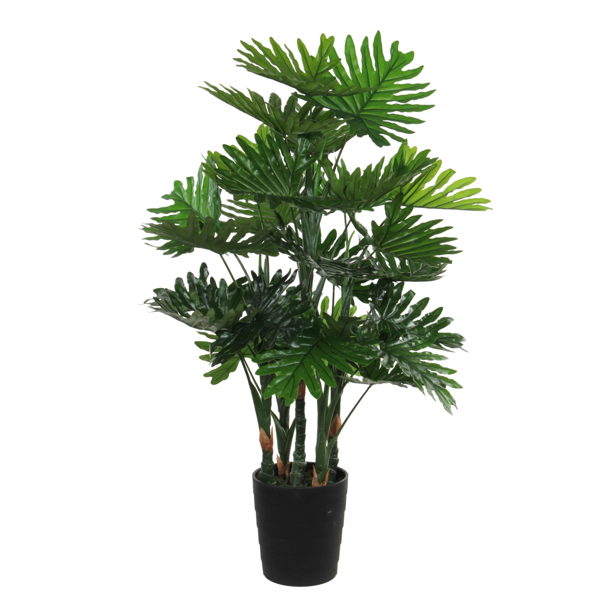 Kunstpflanze Philodendron – H120 x Ø80 cm – Grün