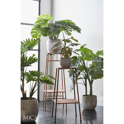 Künstliche Pflanze Monstera – H140 x Ø80 cm – Grün