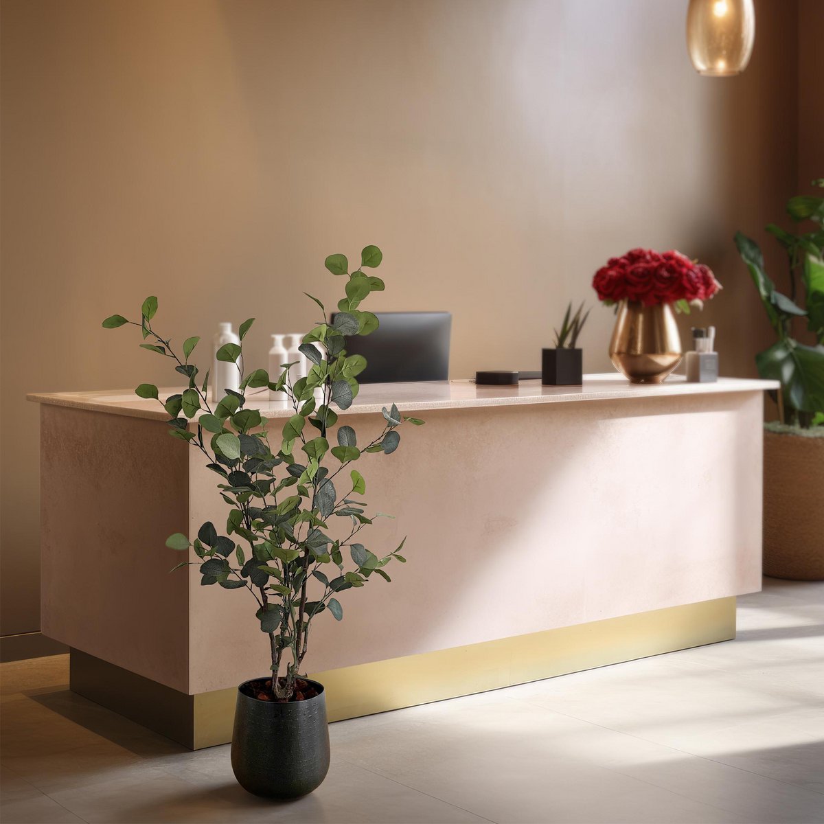 Künstliche Pflanze - Eukalyptus - Blue Gum Tree - 120 cm