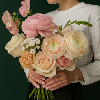 Apricot Romance_classic floral