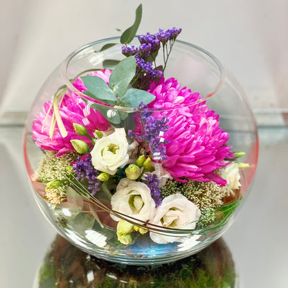 Farbenpracht im Glas