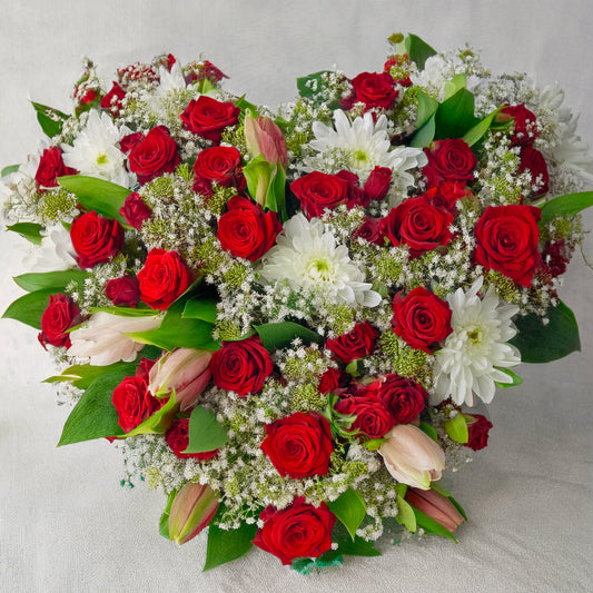 Herz des Abschieds - Classic Floral