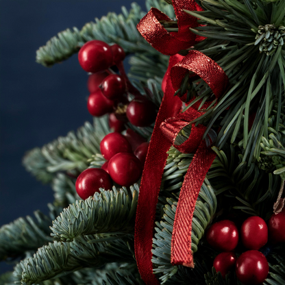 Roter Weihnachtszauber