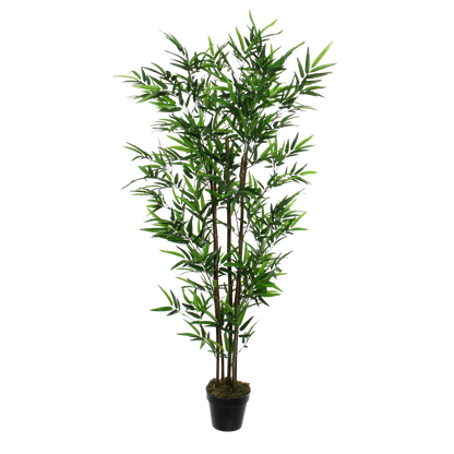 Künstliche Bambuspflanze – H155 x Ø90 cm – Grün