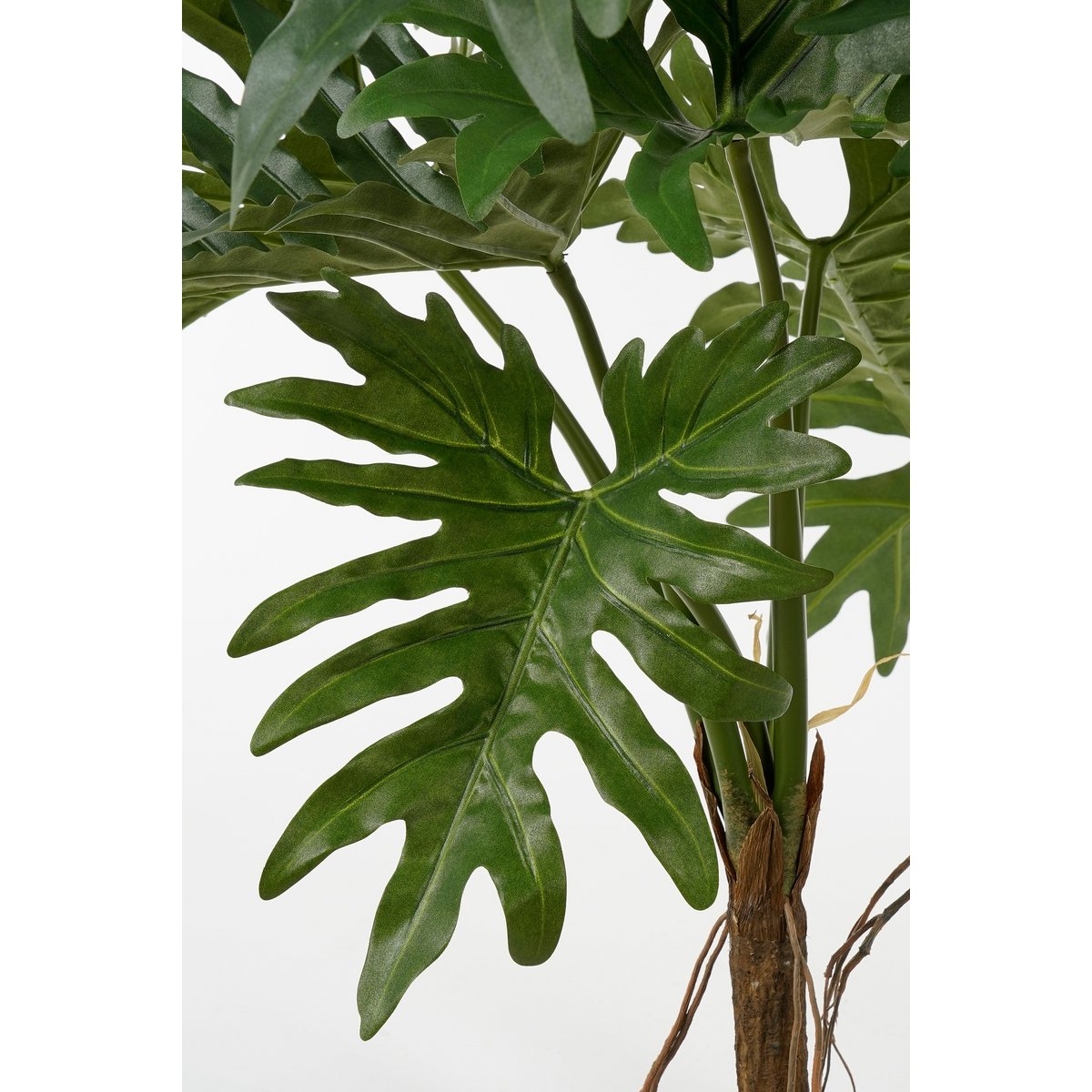 Philodendron Kunstpflanze - H140 x Ø110 cm - Grün