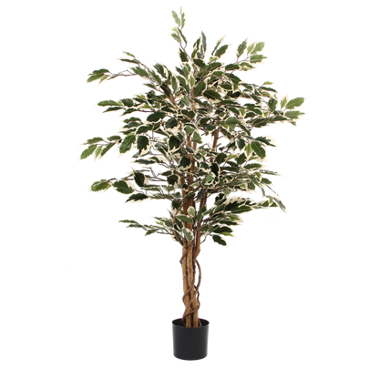 Künstliche Ficus-Pflanze – H110 x Ø70 cm – grün bunt