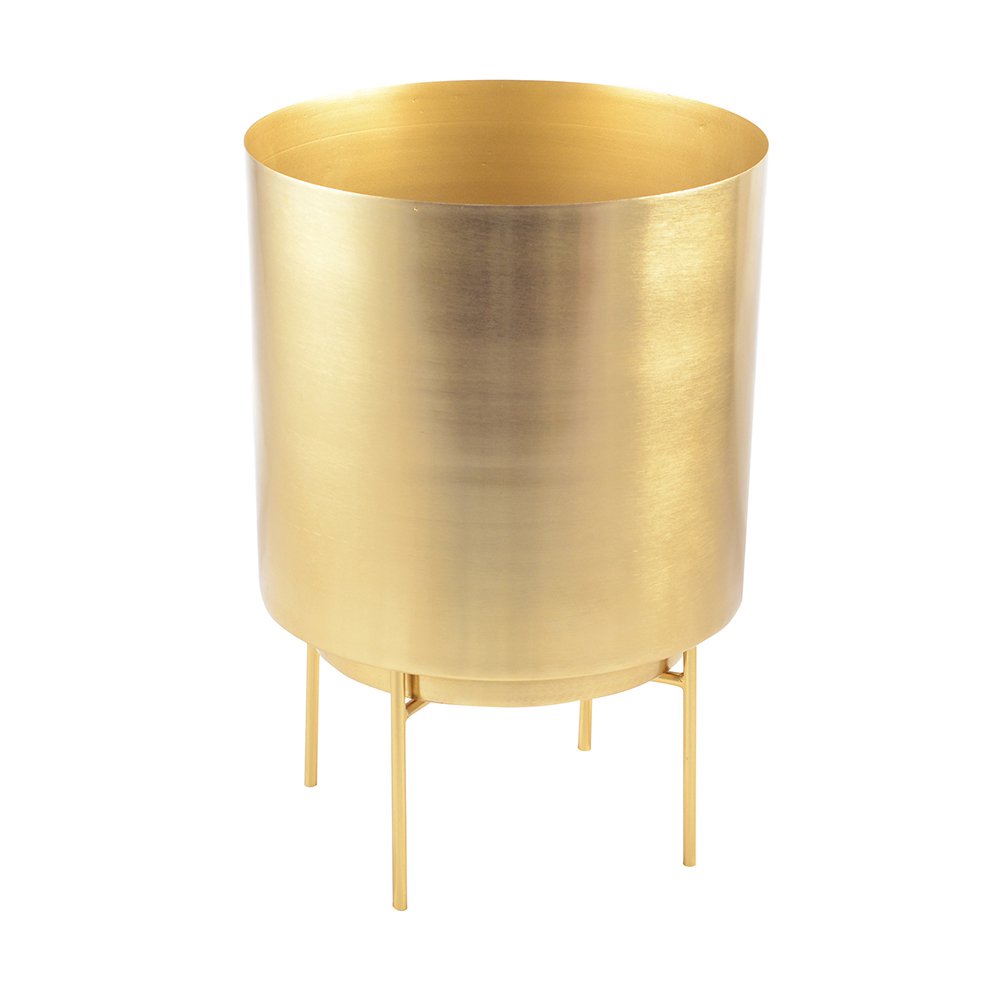 CACHE POT GOLD GROSSES MODELL 25X25X35CM