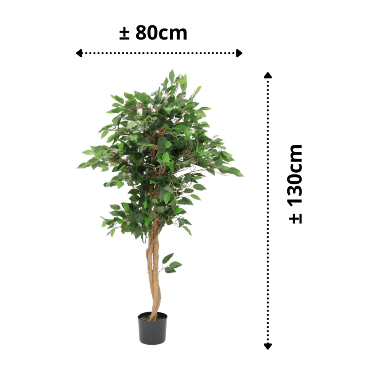 Künstlicher Ficus 130cm