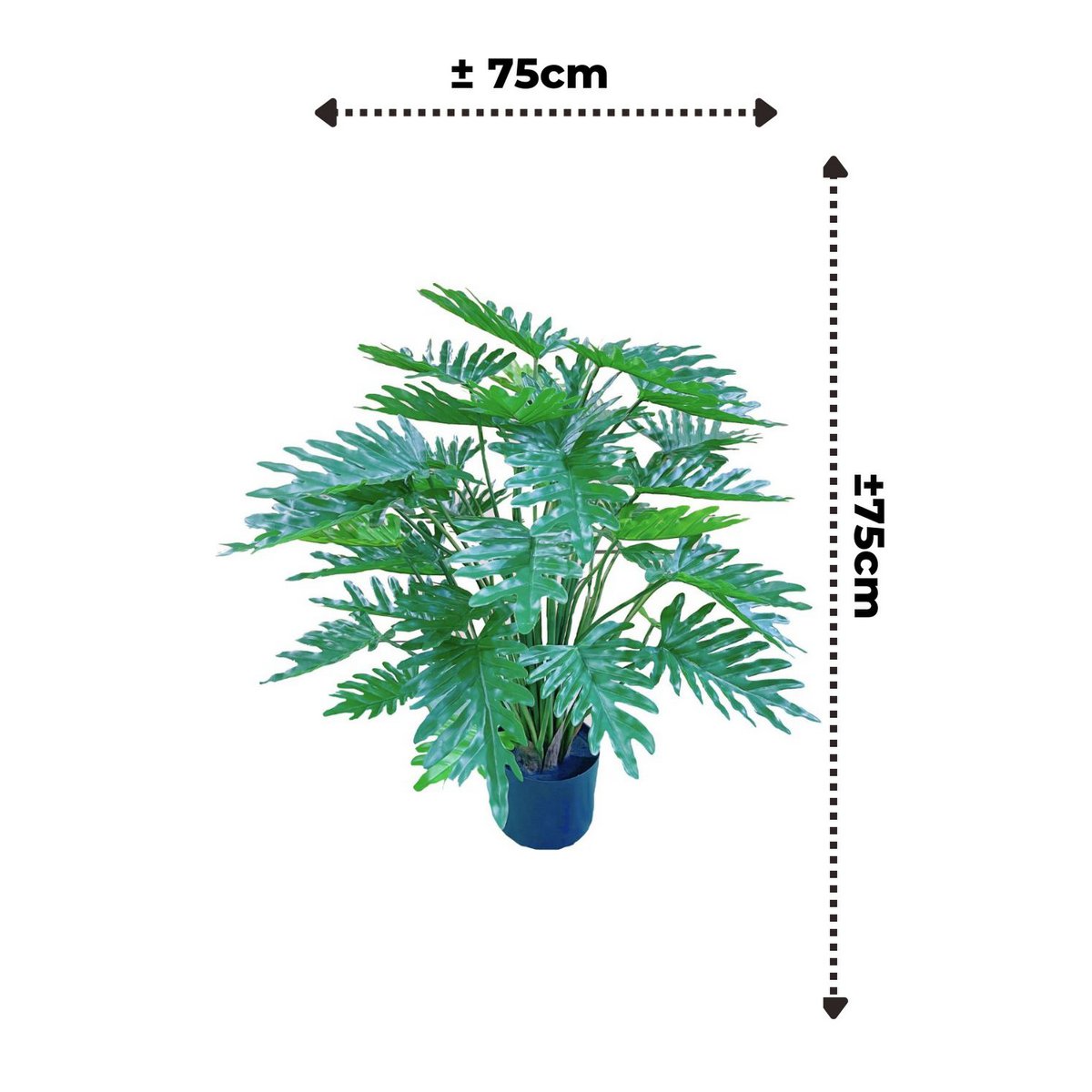 Philodendron Kunstplant 75cm