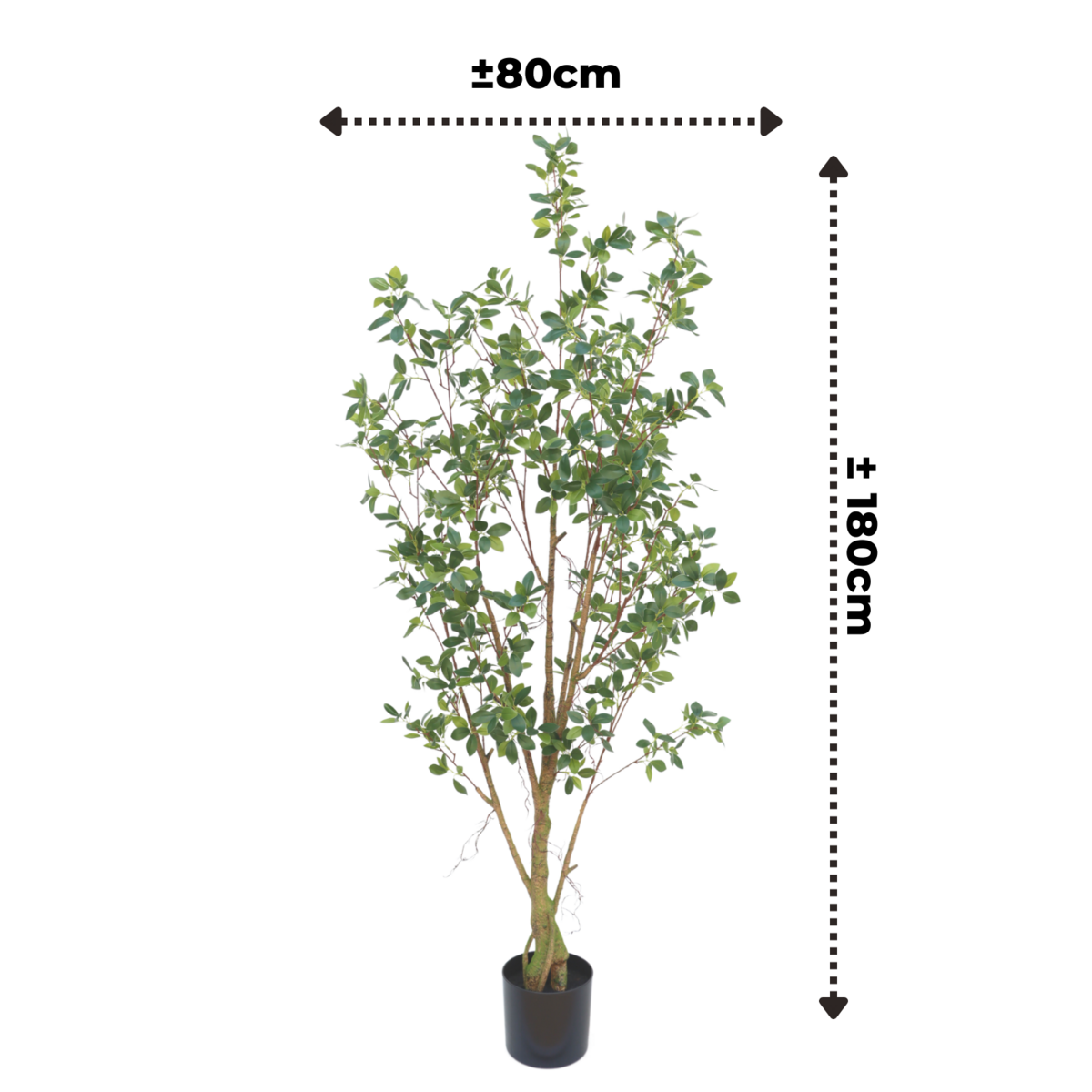 Ficus Kunstpflanze 180cm