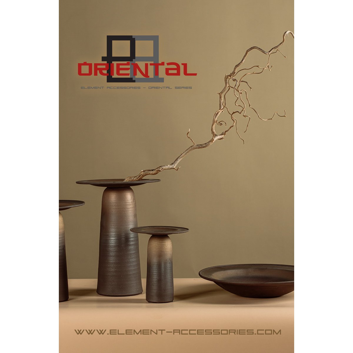 Innovative Keramikvase im High-End-Design, East+West, ULF28BB