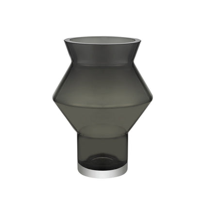 zackige eckige runde Vase, Serie: CUZCO 28GR