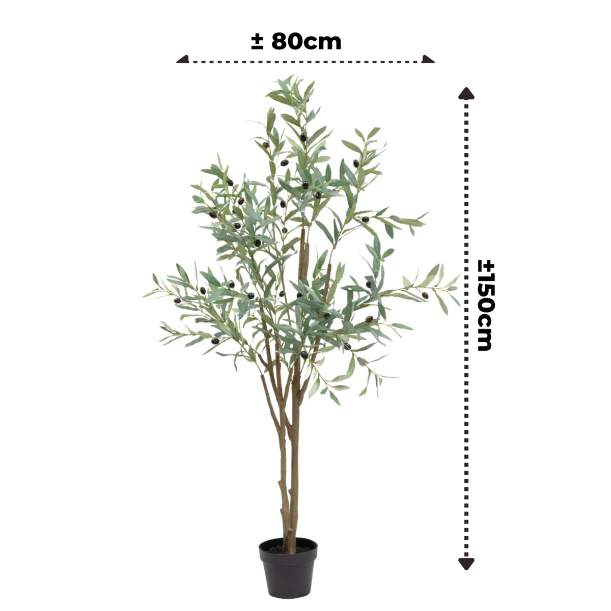 Künstlicher Olivenbaum 150 cm